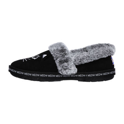 Skechers Bobs Womens Too Cozy Meow Pajamas Slip-On Shoe