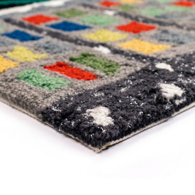 Liora Manne Frontporch Holiday Ice Dogs Hand Tufted Rectangular Rugs & Floor Coverings Indoor Outdoor Holiday Accent Rugs