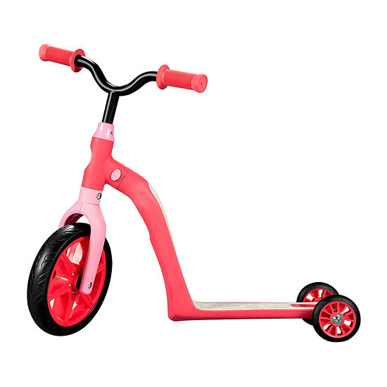 Swagtron K6 Toddler Scooter, Convertible 4-in-1 Ride-On Balance Trike & Training Bike