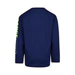 Nike 3BRAND by Russell Wilson Toddler Boys Round Neck Long Sleeve T-Shirt