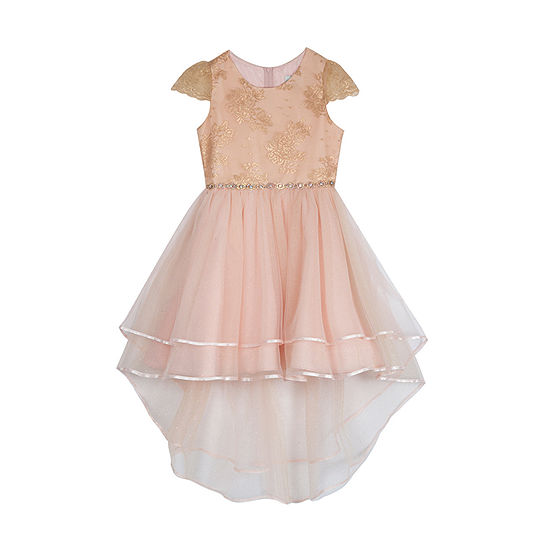 Rare Editions Toddler Girls Short Sleeve A-Line Dress