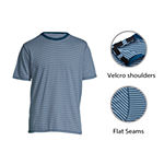 Arizona Mens Crew Neck Short Sleeve Adaptive T-Shirt