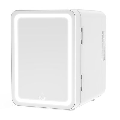 Slf Led Mirror Door Mini Cosmetic Cooler, Color White JCPenney