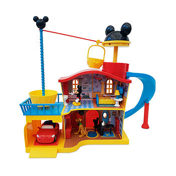 Disney Mickey Mouse Clubhouse Deluxe Playset + cars & characters