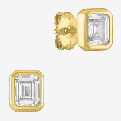 Diamond Stud Earrings (1 Ct. t.w.) in 14K Gold or White Gold - White Gold