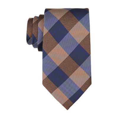 Stafford Extra Long Plaid Tie