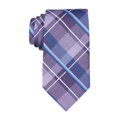 Stafford Extra Long Plaid Tie