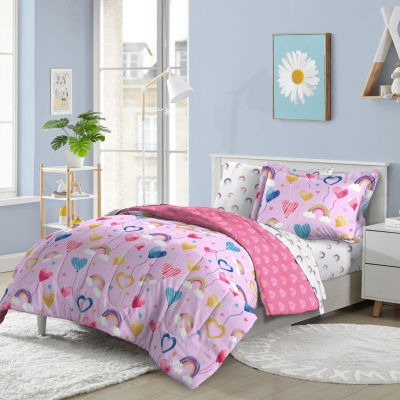 Dream Factory Balloon Hearts 5-pc. Lightweight Comforter Set