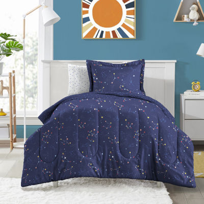 Dream Factory Zodiac Lightweight Comforter Set, Color: Navy - JCPenney