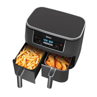 Cooks Dual-Basket Air Fryer 8 Quart Touchscreen 22324 22324C