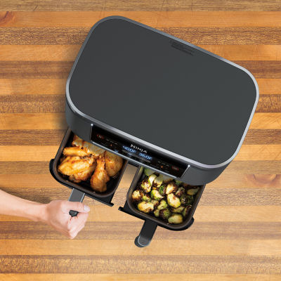 Ninja Foodi 6-in-1 8 Quart 2-Basket Air Fryer with DualZone Technology
