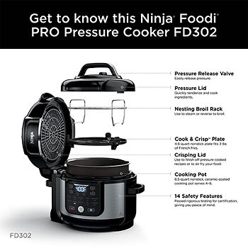 Ninja OL501A Foodi 14-in-1 6.5-Quart Pressure Cooker Steam Fryer