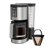 BLACK+DECKER 5 Cup 4-in-1 Station Coffeemaker - Black Stainless Steel  CM0750BS 1 ct
