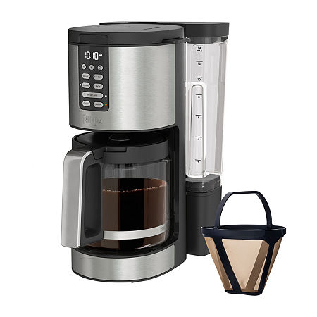 Ninja 14-Cup Programmable Coffee Maker, One Size, Silver