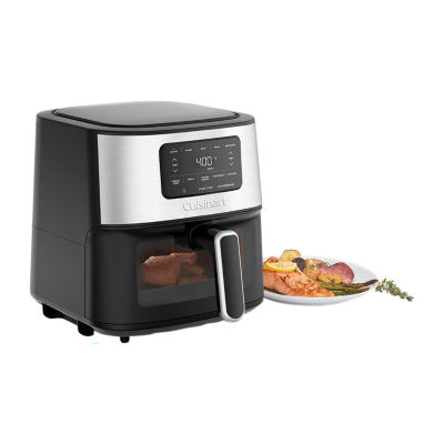 Cooks JCPenney Home 6 QT Black Digital Touchscreen Control Air Fryer - 5 Lb