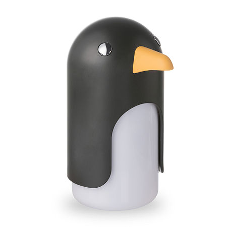 Everyday Solutions Soapbuds Penguin Soap Dispenser, One Size, Black