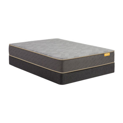 Simmons® Deep Sleep™ Hybrid Firm Mattress + Box Spring, Color Gray
