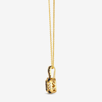 Le Vian® Pendant featuring 1/4 cts. Chocolate Diamonds®  1/20 Blackberry 1/10 Nude Diamonds™ set 14K Honey Gold™