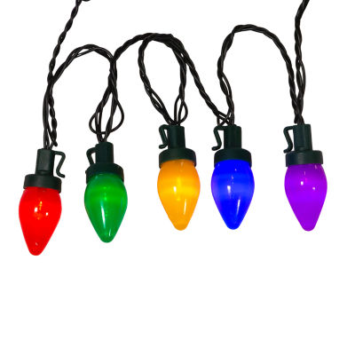 Kurt Adler 100 C7 Multicolored Multi-Function Lights Indoor Outdoor String Lights