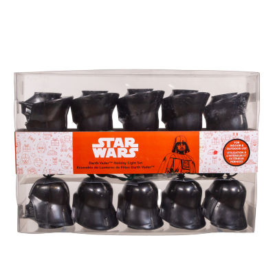 Kurt Adler Star Wars Ul 10 Light  Darth Vader Lset Indoor Outdoor String Lights