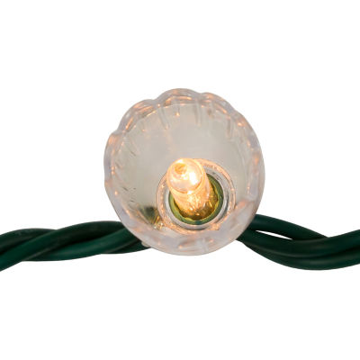 Kurt Adler Ul 35-Light Clear Tulip Indoor Outdoor String Lights