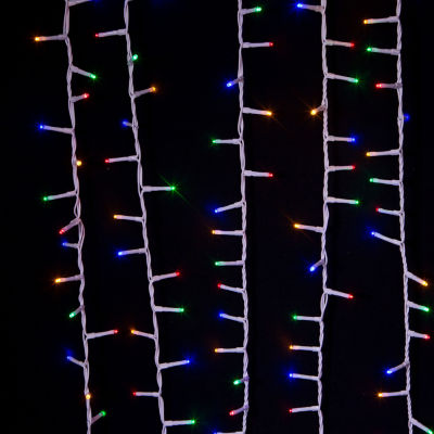 Kurt Adler 600l 49.2 Foot Multicolored Led Rice String Lights