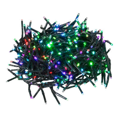 Kurt Adler 480 Light 15.7 Foot Rgb Led Cluster String Lights