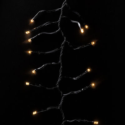 Kurt Adler 400 Light White Led Twinkle Cluster Indoor Outdoor String Lights