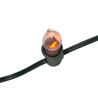 Kurt Adler Ul 10-Light Flicker Flame Longer String Lights