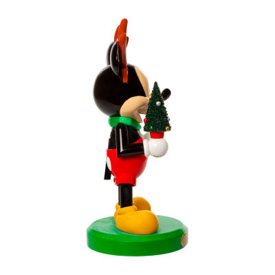 Kurt Adler 6" Mickey Mouse With Tree Mickey and Friends Christmas Nutcracker