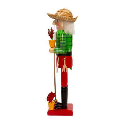 Kurt Adler 15-Inch Wooden Gardener Christmas Nutcracker