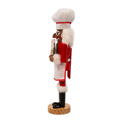 Kurt Adler 15-In Wood African American Christmas Nutcracker