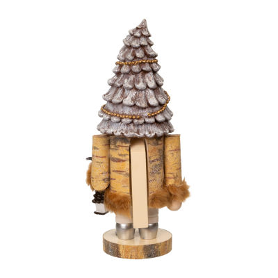 Kurt Adler 10-Inch Wood Rustic Gnome Christmas Nutcracker