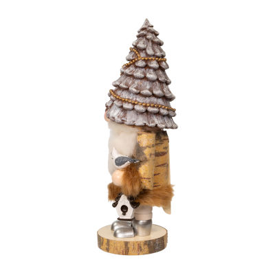 Kurt Adler 10-Inch Wood Rustic Gnome Christmas Nutcracker