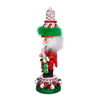 Kurt Adler 15-In Hollywood Peppermint Christmas Nutcracker