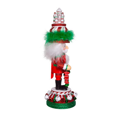 Kurt Adler 15-In Hollywood Peppermint Christmas Nutcracker