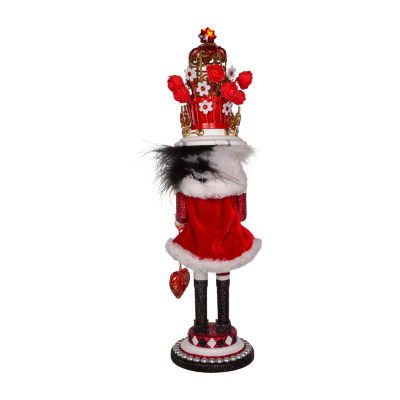 Kurt Adler 18in Hollywood King Of Hearts Christmas Nutcracker