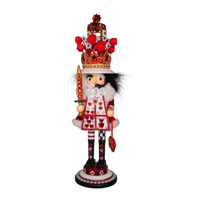 Kurt Adler 18in Hollywood King Of Hearts Christmas Nutcracker