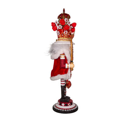 Kurt Adler 18in Hollywood King Of Hearts Christmas Nutcracker