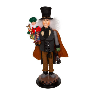 Kurt Adler 17in Bob Cratchit And Tiny Tim Christmas Nutcracker