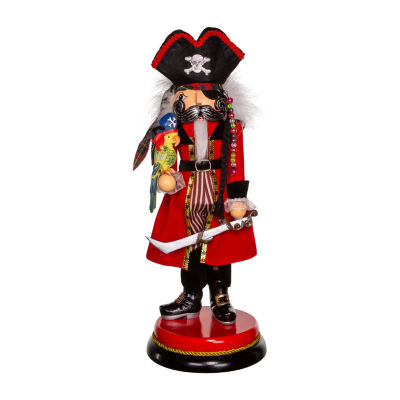 Kurt Adler 15in Hollywood Pirate Christmas Nutcracker