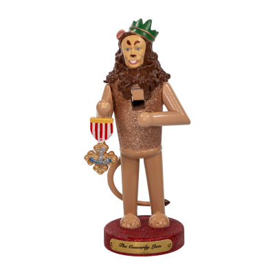 Kurt Adler 10in Wizard Of Ozâ™ Lion Christmas Nutcracker