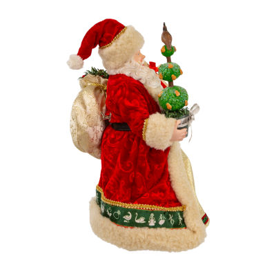 Kurt Adler 10.5in Fabriché Music 12 Day Xmas Santa Figurine