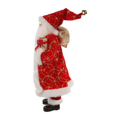 Kurt Adler 17-In Kringle Klaus Red With Gifts Santa Figurine