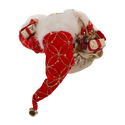 Kurt Adler 17-In Kringle Klaus Red With Gifts Santa Figurine