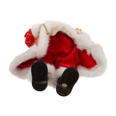 Kurt Adler 17-In Kringle Klaus Red With Gifts Santa Figurine