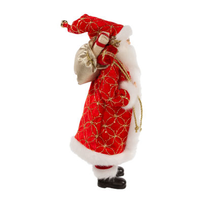 Kurt Adler 17-In Kringle Klaus Red With Gifts Santa Figurine