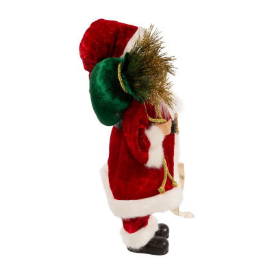 Kurt Adler 17.25-Inch Kringle Klaus Tradition With List Santa Figurine