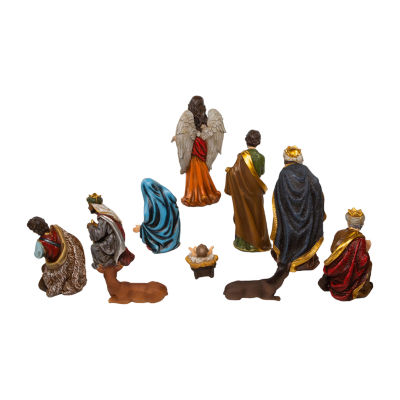 Kurt Adler 12.5-Inch Figurines 10-pc. Nativity Set