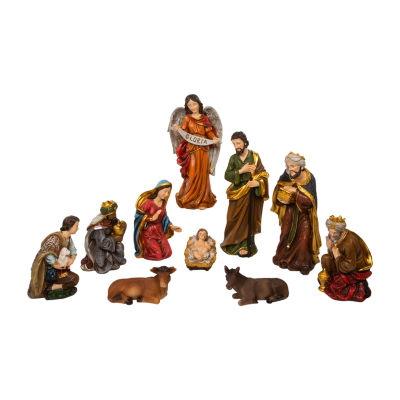 Kurt Adler 12.5-Inch Figurines 10-pc. Nativity Set